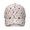 Husky and Floral Pink Pattern, variant on Husky and Floral Pink Pattern Baseball Cap, Structured Flat Bill Hat with Snap Closure & Sweatband, Breathable Eyelets Gifts for Sports Outdoor Travel