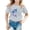 Light Gray, variant on ibiyuan Shirt for Girls Short Sleeve Tshirts Girls T Shirts Funny Print Toddler Girl Tops 4t Crew Neck Basic Tee Soft Birthday Girl Summer Clothes,4-5 Years