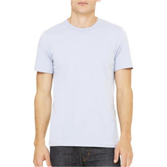 3001 Unisex Jersey Short-Sleeve T-Shirt, Heather Blue, 4XL