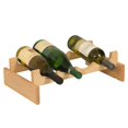 thumbnail image 1 of Mazo de madera Wooden Mallet para 4 botellas Dakota Wine Rack sin terminar, 1 of 2