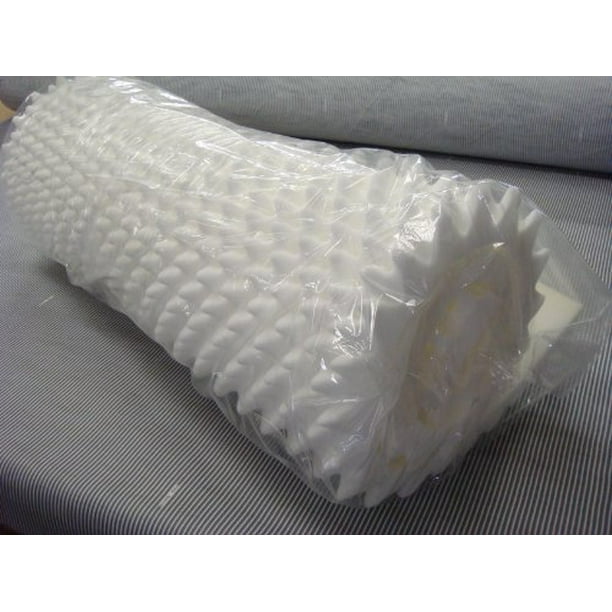 Egg Crate Foam, Cot Size 30" X 74" Fits Camp Cots