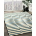 thumbnail image 2 of Ahgly Company Indoor Rectangle Contemporary Vanilla Gold Abstract Area Rugs, 5' x 7', 2 of 6