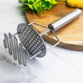 thumbnail image 6 of Double-layer Potato Masher Press Mashed Potatoes Wavy Pressure Ricer Fruit Vegetable Press Crusher Kitchen Accessories Tools (02), 6 of 7