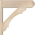thumbnail image 3 of Ekena Millwork 7.50"W x 26"D x 26"H Olympic Smooth Craftsman Outlooker, Douglas Fir, 3 of 4