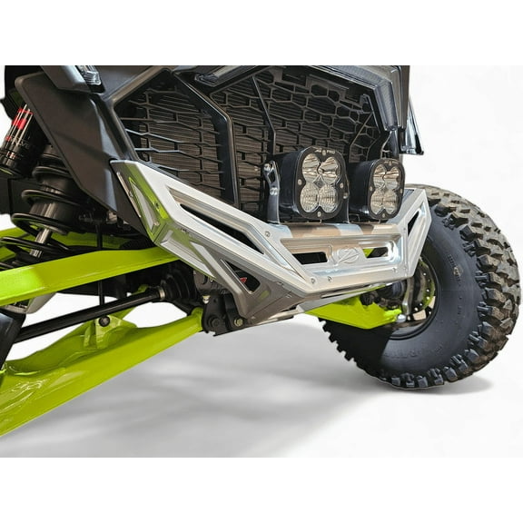 Elektric Offroad Lightweight Billet Clear Aluminum Front Winch Bumper For Polaris RZR Pro R/Turbo R 2022-2024