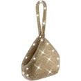 thumbnail image 3 of Women Rhinestone Crystal Evening Clutch Bag With Wristlet Wedding Prom Party Purse Handbags, 3 of 9