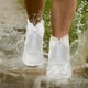 thumbnail image 2 of 1 par de cubrezapatos de lluvia, cubrebotas reutilizables para días de lluvia, protectores transparentes antideslizantes para zapatos de lluvia, talla 45-46, 2 of 7