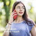 thumbnail image 5 of Tasnim Compatible with iPhone 12 Case 6.1 and iPhone 12 Cover, Slim Liquid Silicone 3 Layers Full Covered Soft Gel Rubber Case Cover 6.1 inch - Red, 5 of 5