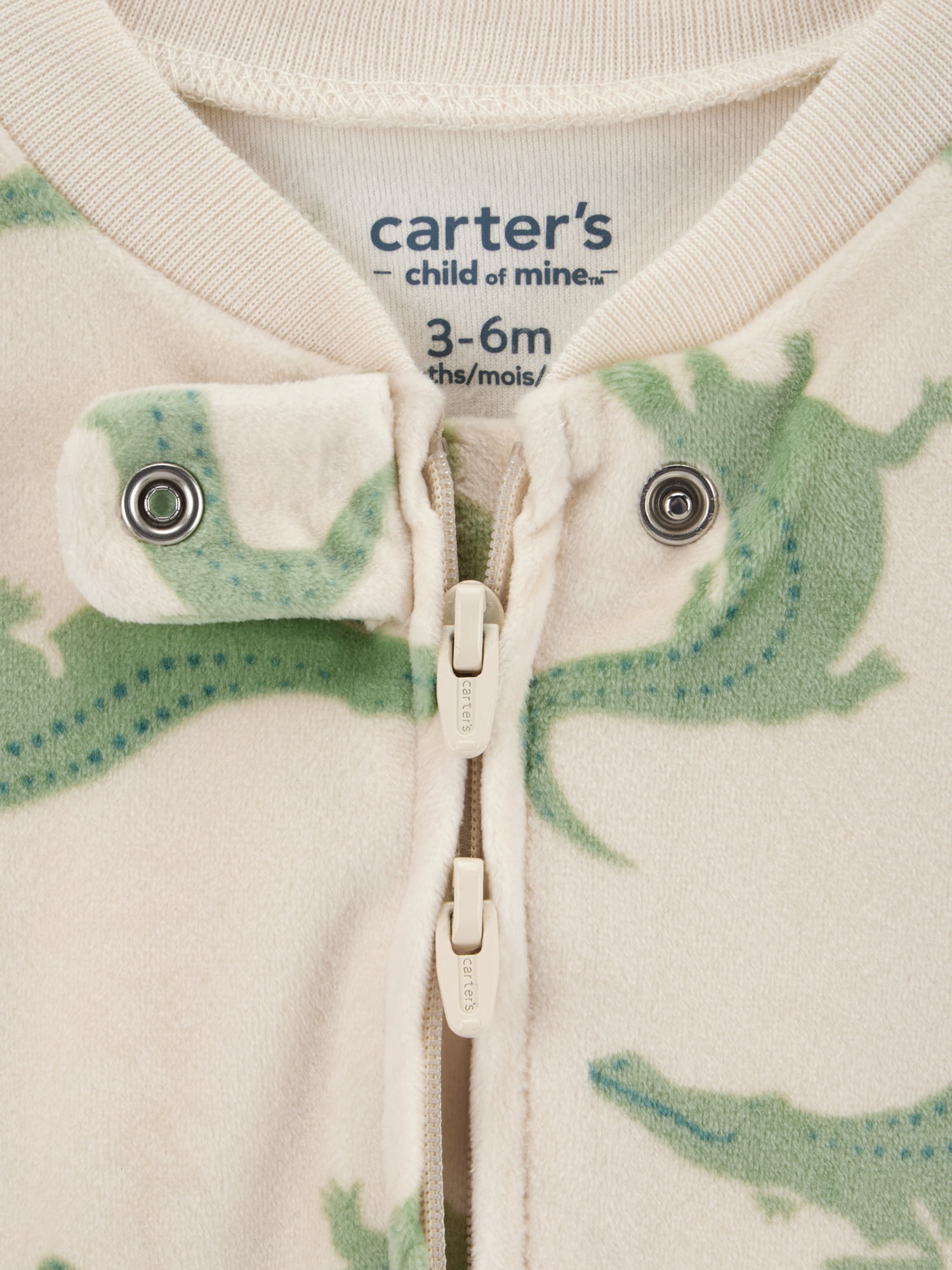 Carter's Child of Mine Baby Cozy Sleep N Play, Single & 2 Pack, Sizes Preemie-6/9 Months