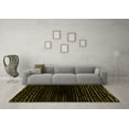 thumbnail image 3 of Ahgly Company Indoor Rectangle Abstract Yellow Modern Area Rugs, 5' x 7', 3 of 4