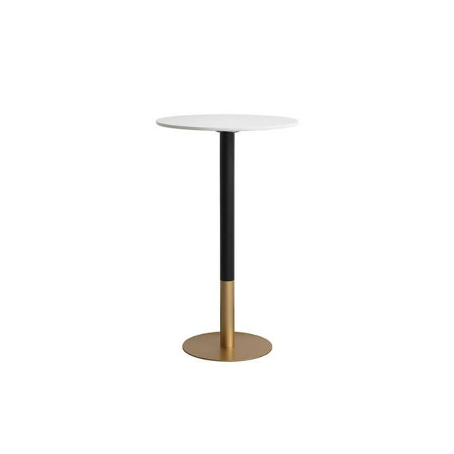 Elegant Decor AF110224WH 23 in. Pub Table in White