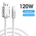 thumbnail image 4 of Cable De Carga Cable De Carga 120W 6A Cable de carga OD6.0mm USB Tipo-C Cable de carga Accesorios para interruptor NS, 4 of 7