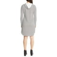 thumbnail image 2 of Karen Kane Womens Hooded Hoodie Dress, White, X-Large, 2 of 3
