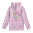 thumbnail image 2 of Kuromi And My Melody Hoodie 3D Print Pullover Hooded Long Sleeve Sweatshirts Tops Blouse with Pocket for Boys Girls L, 2 of 6