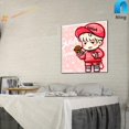 thumbnail image 4 of Ning CH-5D DIY Diamond Pintura BTS Cartoon Boy Rhinestone Full Round Wall Picture, 4 of 4