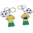 thumbnail image 1 of Yanonmyfd2026 World Cup Soccer Keychain - World Cup Pride Accessory, Football Fan Gift & Souvenir (2PCS),Australia, 1 of 48