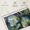 thumbnail image 6 of Elephant Stock Variety Wall Art - Horizontal Multi Panel Canvas - Living Room Wall Decor - Animal Multi Panel - Blue And Teal Decor By Jeanette Vertentes - 38" x 24", 6 of 8