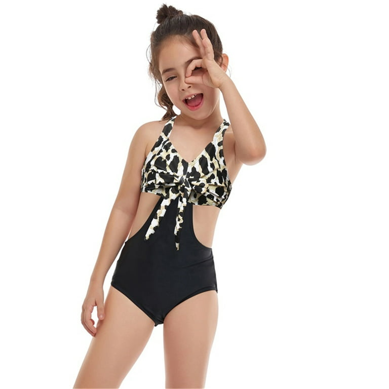 Mother Daughter One Piece Swimsuit Family Matching Bikini Bathing Suit  Swimwear