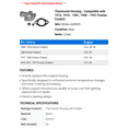 thumbnail image 2 of Thermostat Housing - Compatible with 1974, 1976 - 1981, 1988 - 1992 Pontiac Firebird 1977 1978 1979 1980 1989 1990 1991, 2 of 2