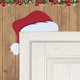 thumbnail image 3 of Gibobby VI QUE Navidad Papá Noel Muñeco de nieve Sombrero Puerta Esquina Decoración Piezas de Navidad para enviar amigos Familia y niños Regalos(B), 3 of 5