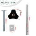 thumbnail image 1 of Professional T Track Rails with Slider & Handle Secure Smooth, 1 of 9