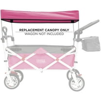 Creative Outdoor Distributor Replacement Canopy for Push Pull Folding Wagon- Pink