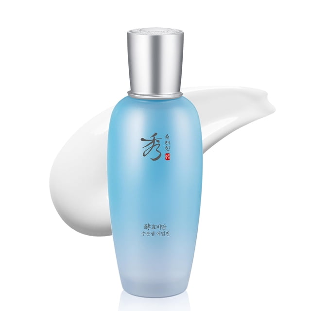 Sooryehan Spring Event Hyobidam Water-Spring Emulsion (130ml/4.4fl oz) - Loción hidratante ligera para elasticidad. Cuidado de la piel coreano premium. Ácido hialurónico de ginseng fermentado