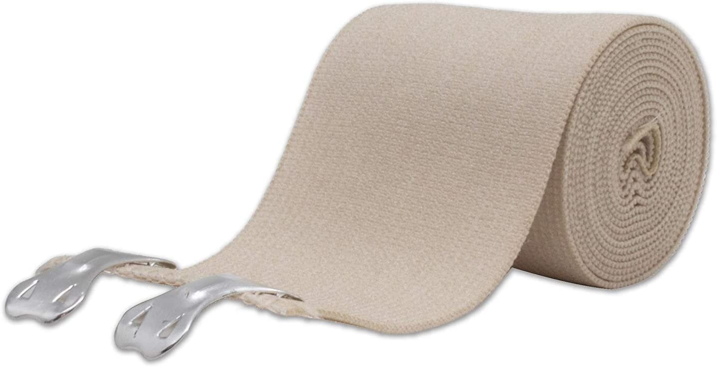Elastic Bandages 3 inch x 4.5 Yard. Case of 500 Nonsterile Bandages
