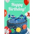 thumbnail image 2 of TUHI Products Birthdat Cake Candles (Space), 2 of 4