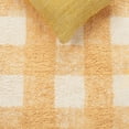 thumbnail image 6 of SAFAVIEH Easy Care Maggie Plaid Area Rug, Ivory/Gold, 6' x 6' Round, 6 of 10