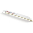 thumbnail image 2 of LENOX Tools 21065810GR Gold Power Arc Reciprocating Saw Blade, For Thick Metal, Wood, Plastic Cutting, 8-inch, 10 TPI, 5-Pack, 2 of 3