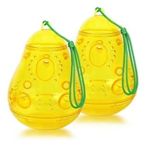 G·PEH 2-Pack Outdoor Hanging Wasp & Hornet Traps,Reusable Bee Catcher