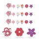 thumbnail image 5 of IFANLANDOR 60Ud Cake Picks De Flores Coloridas Para De Pasteles En Fiestas, 5 of 8
