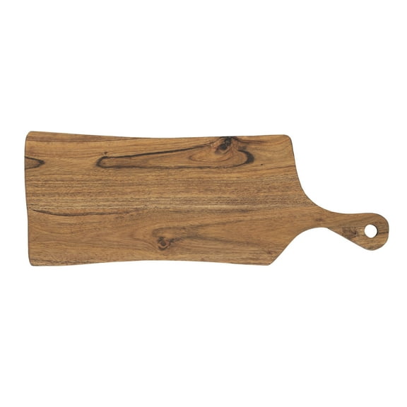 Live Edge 20.6 in. X 7.5 in. Acacia Cutting Board