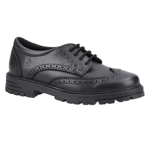 Hush Puppies Girls Maxine Leather School Shoes