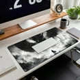 thumbnail image 6 of Extended Large Gaming Mouse Pad, Horror Anime Manga Large Desk Mat for Desktop XXL, Non-Slip Rubber Base Stitched Edges Long Computer Keyboard Desk Pad Mouse Mat for Gaming Home Office 35.4"X15.7", 6 of 7