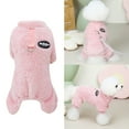 thumbnail image 2 of Dog Sweater for Small Dogs Dog Pajamas Winter Warm Thermal Soft Puppy Pjs Coat Stretchy Jumpsuit Doggie Pet Clothes Outfits Cat Apparel (Various Size), 2 of 9