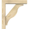 thumbnail image 3 of Ekena Millwork 6"W x 28"D x 32"H Funston Block Rough Sawn Bracket w/ Offset Brace, Douglas Fir, 3 of 25