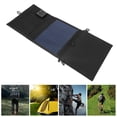 thumbnail image 5 of Bolsa de carga plegable Solar de 15W y 5V, cargador de Panel USB Dual portátil, batería para viajes deportivos, 5 of 5