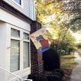 thumbnail image 2 of Cairn Terrier Hippie Dippie Flag Canvas House Size, 2 of 4