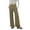 Khaki, variant on FUNUONY Womens Wide Leg Sweatpants High Waisted Baggy Pants Drawstring Athletic Joggers All Women Casual Linen Pants 30"/32"/34"/36" Inseam Waist Beach Summer Trousers with Pockets Beige L