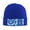 Blue, variant on Blue Camouflage Winter Beanie Hats for Men Women Warm Cozy Knitted Cuffed Skull Cap Gray