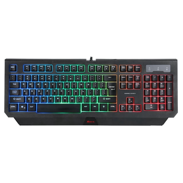 Xtrike Me Luminous multicolor Gaming Keyboard KB-507 Membrane 104 keys USB cable 1.5m