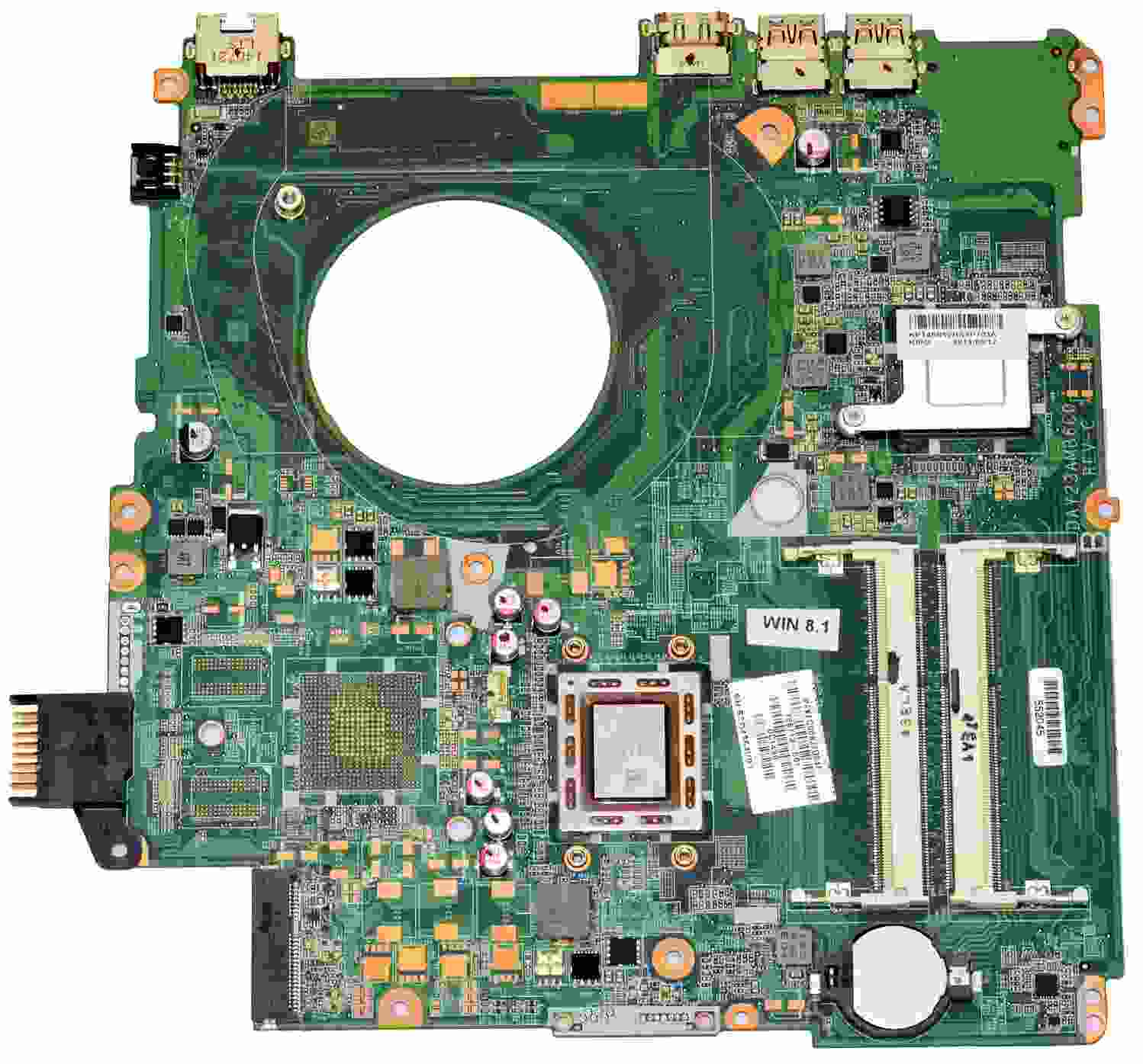 766713-501 HP Pavilion 15-P071NR Laptop Motherboard w/ AMD A8-5545M 1