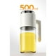 thumbnail image 5 of Botella Dispensadora De Aceite De Acero Inoxidable, Aceitera De Vidrio De 500 Ml Con Pico Antigoteo Y Tapa De Apertura Automática, Diseño a Prueba De Fugas Para Verter Fácilmente, Ideal Para, 5 of 8