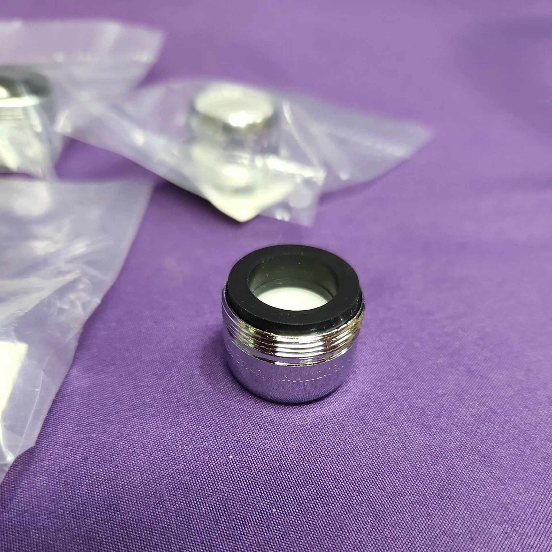 CIRCLE- Water Saving 1.5 Gpm Kitchen Or Bath Faucet Aerator Lot Of 4 Chrome Universal