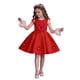 thumbnail image 1 of Vestido de Cumpleaños para Niñas Color Sólido sin Mangas Correa de Hombro Vestido de Princesa para Niñas Falda Plisada de Moda, 1 of 9