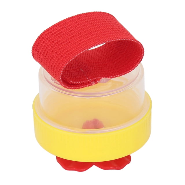 Alimentador De Anillo Para Colibrí, Herramienta De Alimentación De Colibrí De Mano, Práctica Flor Viva, Color Brillante Para Pájaros