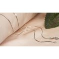 thumbnail image 4 of Collar HUOGUO, cadena con forma de serpiente chapada en plata, 20 cm de largo, 4 of 5