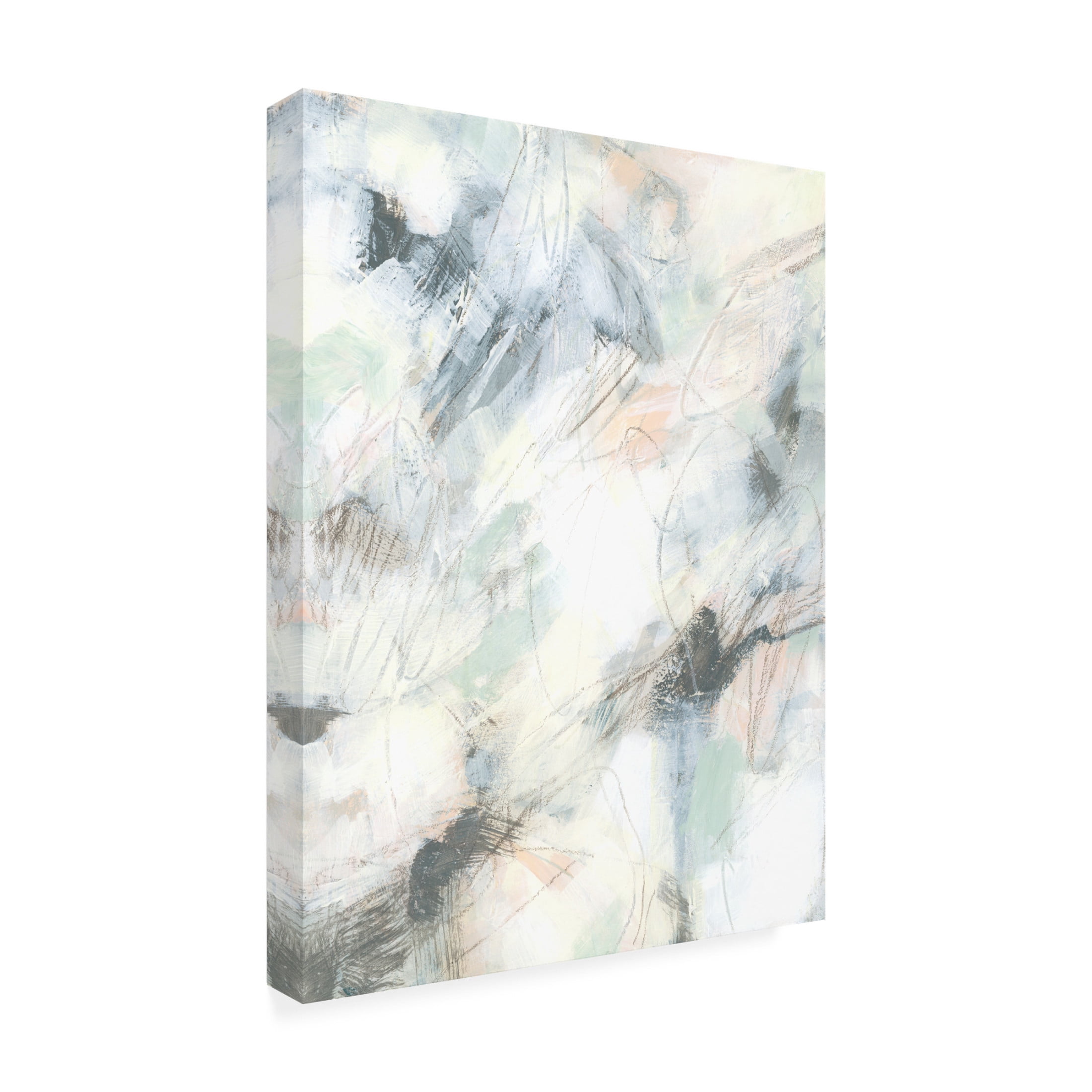 Trademark Fine Art June Erica Vess  Static Pastel I Canvas Wall Art